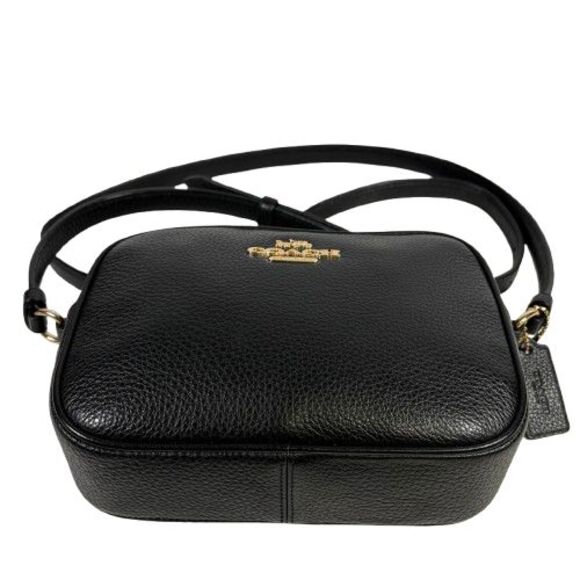 Coach Black Pebbled Leather Mini Jamie Camera Crossbody Bag Shoulder CA069 - Picture 10 of 16